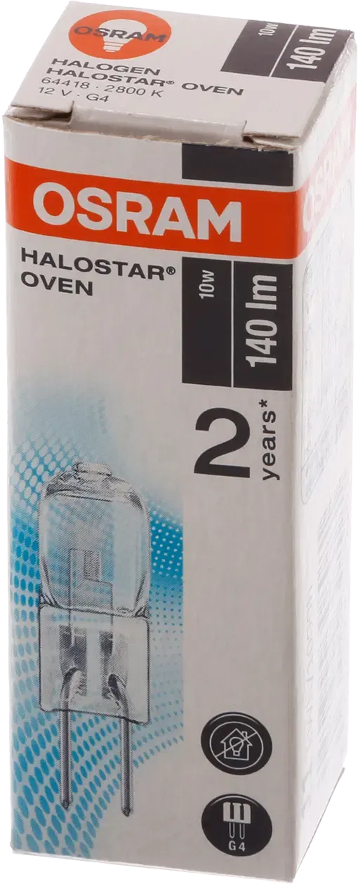 Halogen Oven Lamp – G4, 10W 00157311