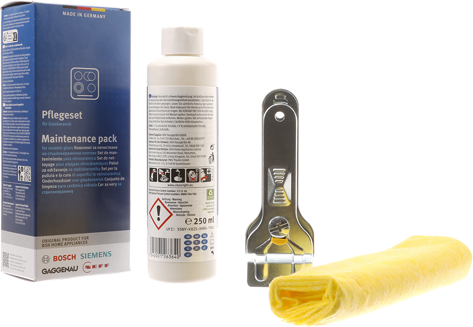 Bộ chăm sóc mặt kính bếp từ và bếp hồng ngoại 00311900