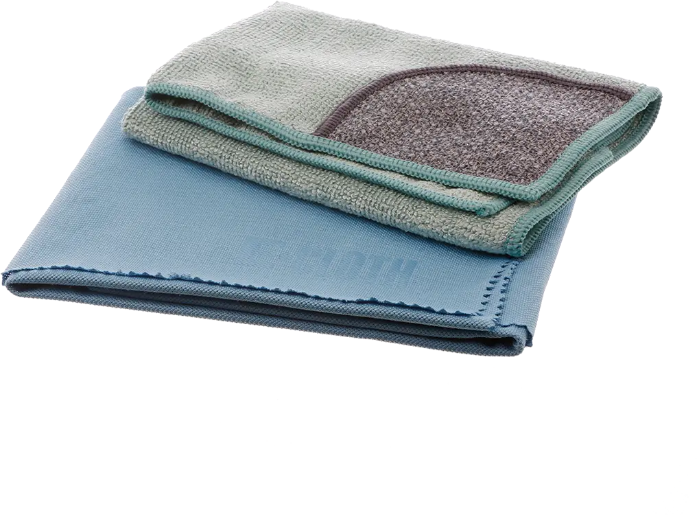 Bộ khăn vải sợi nhỏ lau thép không gỉ và kính 00312327