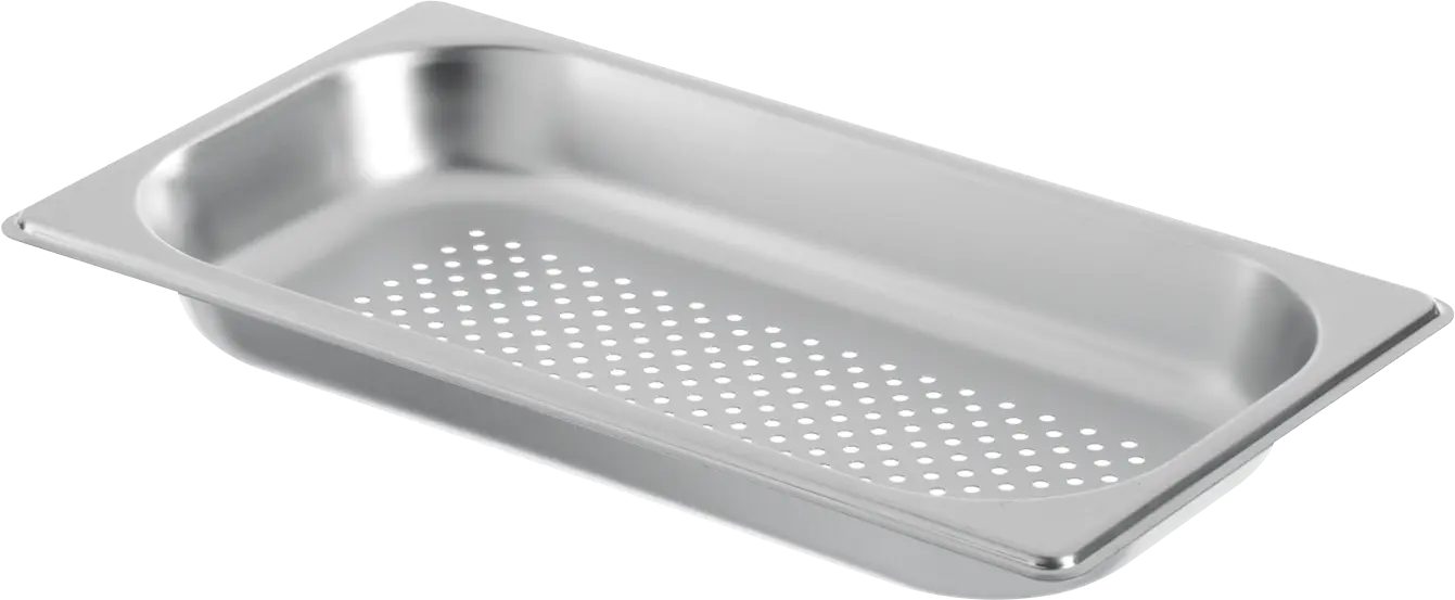 Gastronorm drawer 1/2 Size Stainless Steel Pan - Perforated (GN 124 130)00571634 • GN124130