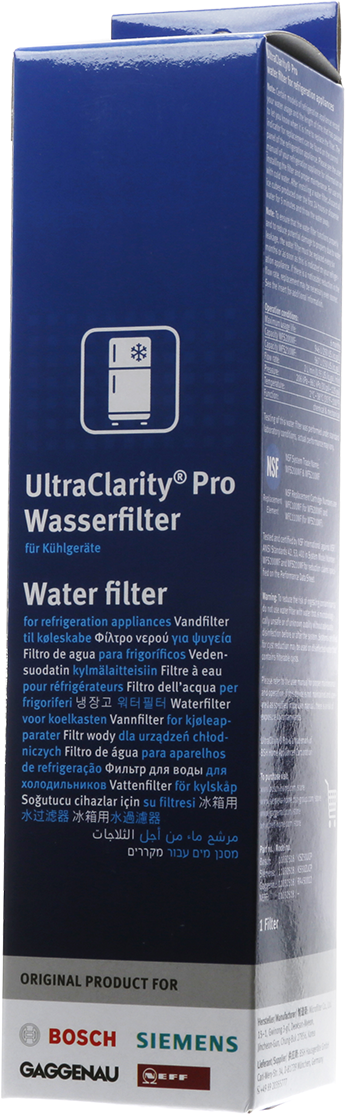 REU/RGC/REM/RIN - Version UltraClarity Pro Water Filter17005583 • RA450012
