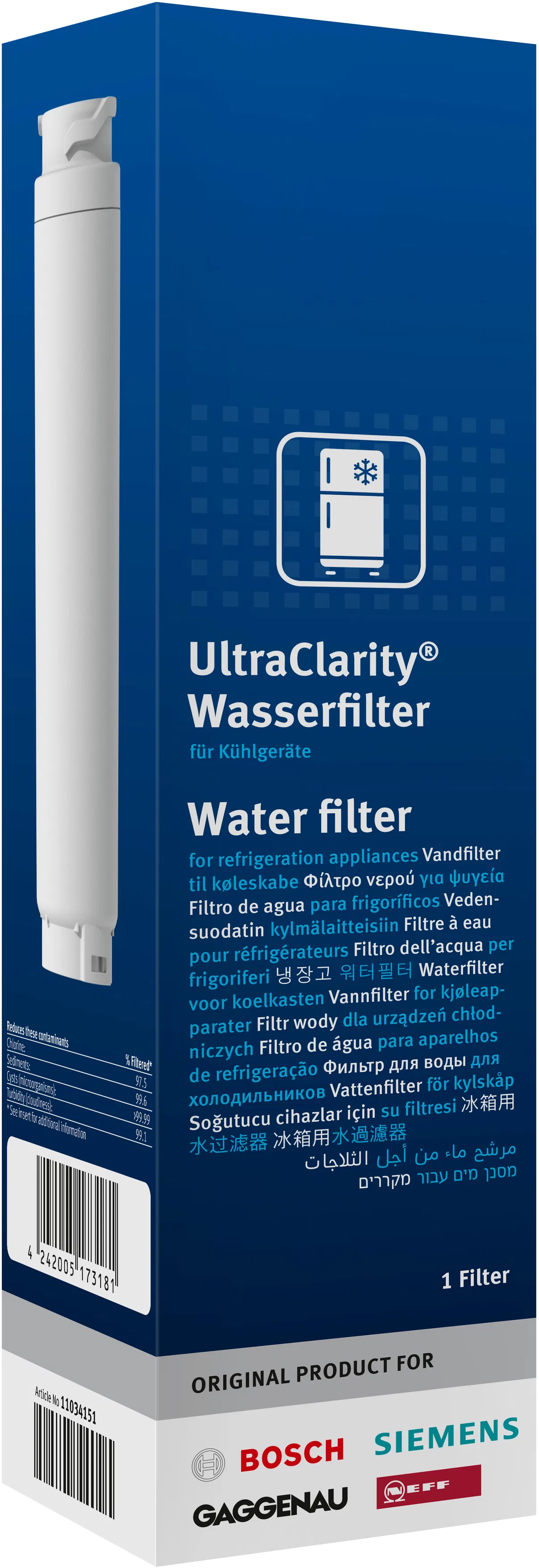 UltraClarity Water Filter17005584 • RA450011