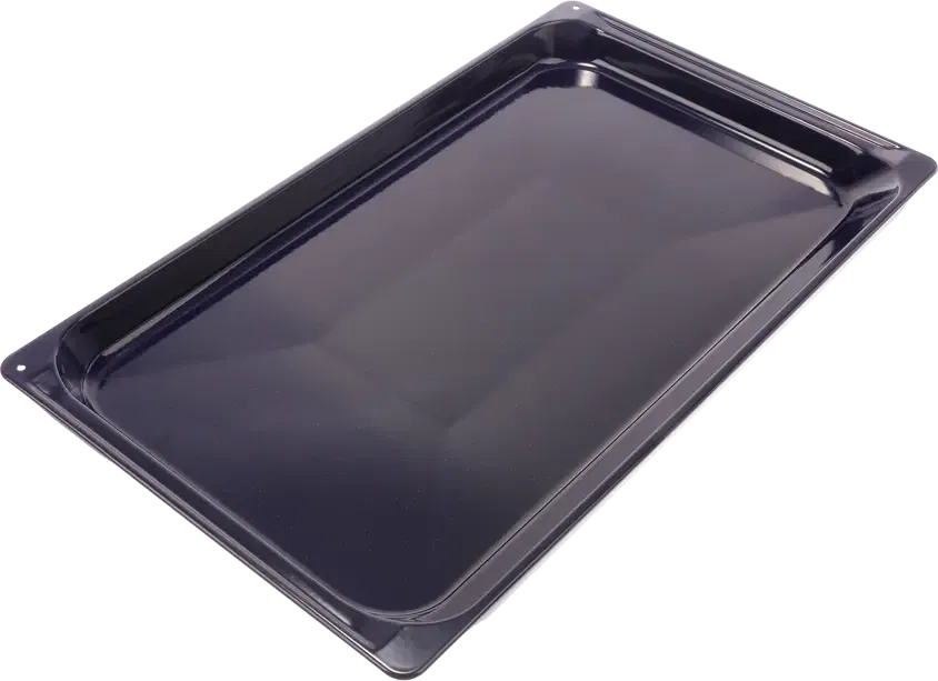 Baking tray enamel blue enamelled 607 x 356 x 40 mm 20005215