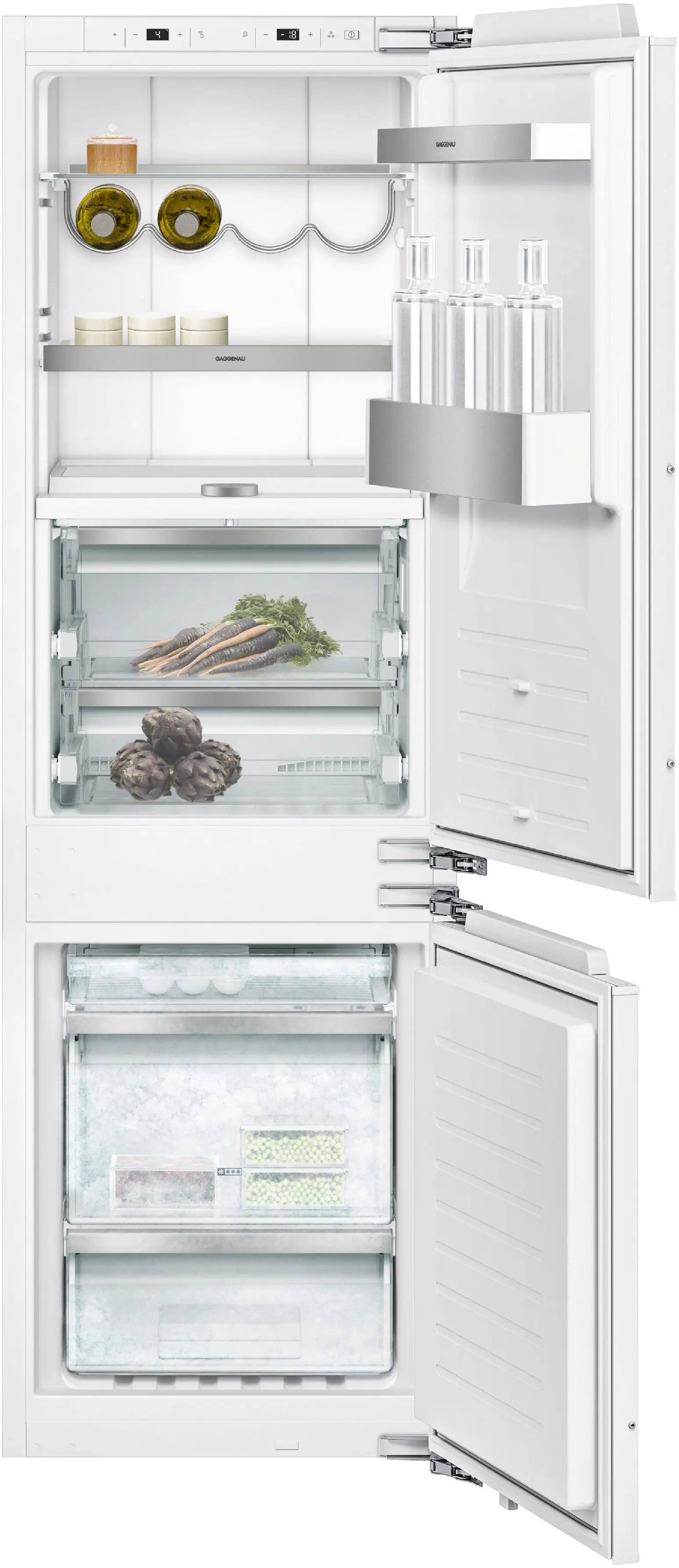 200 series Fridge-freezer combination 177.5 x 56 cm RB282304ID