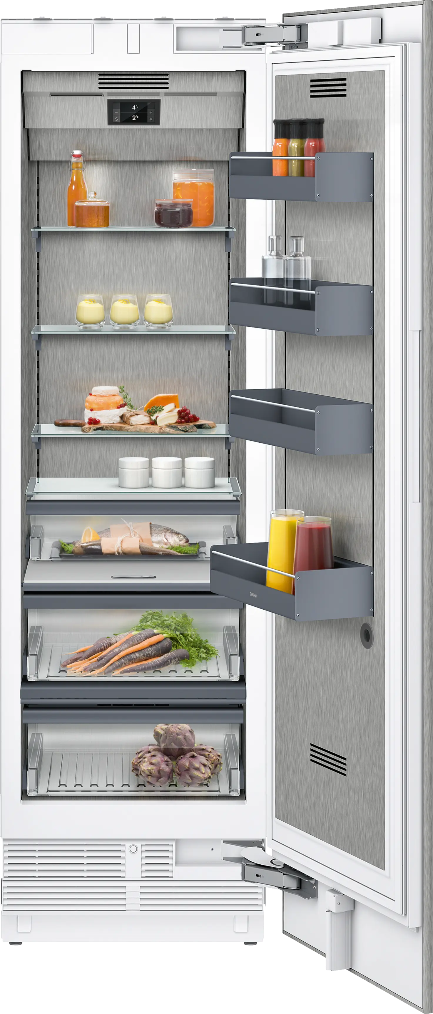 Tủ lạnh vario Gaggenau Series 400 213.4 x 61 cm RC462305