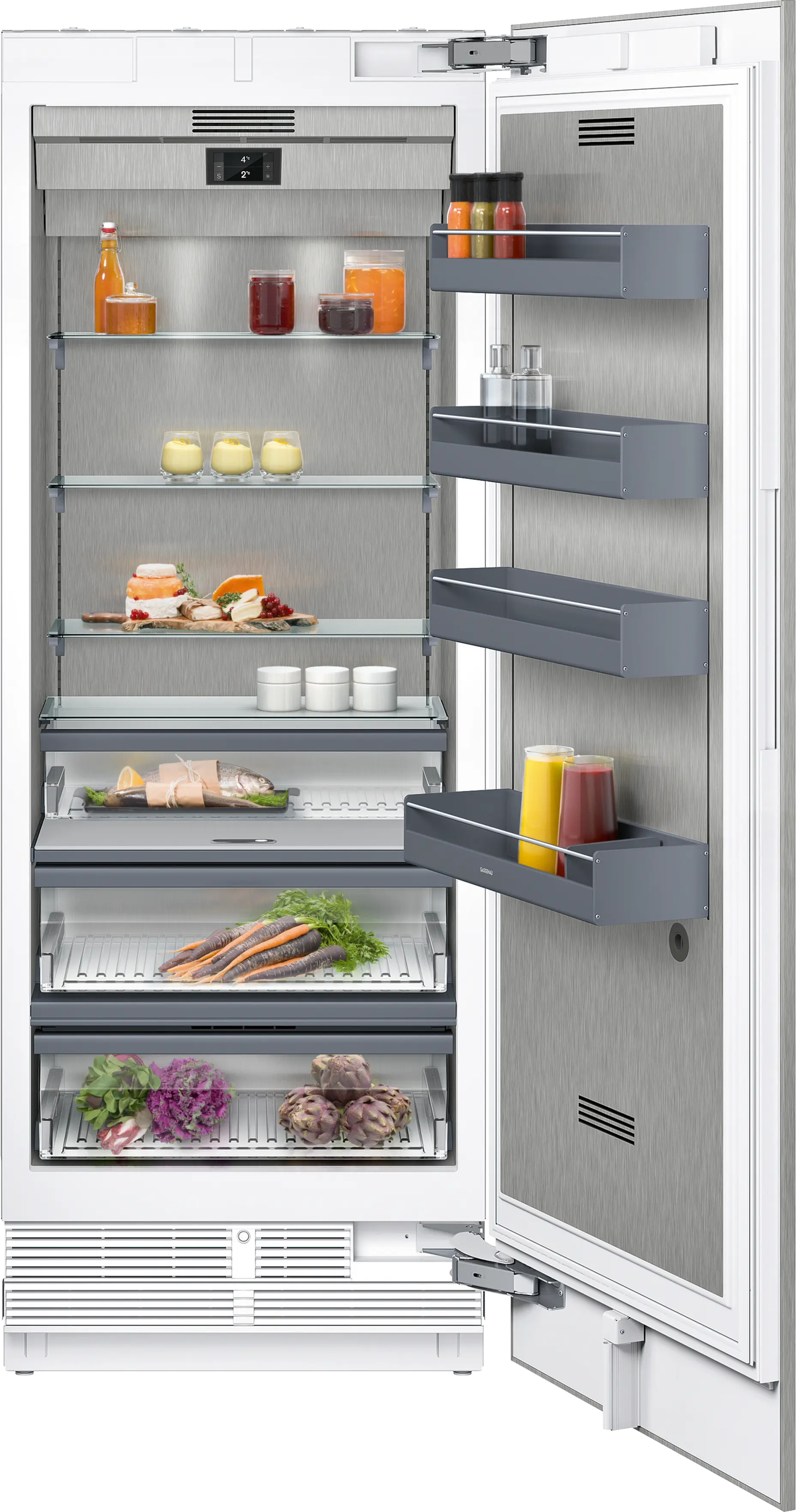Tủ lạnh vario Gaggenau Series 400 213.4 x 76.2 cm RC472305