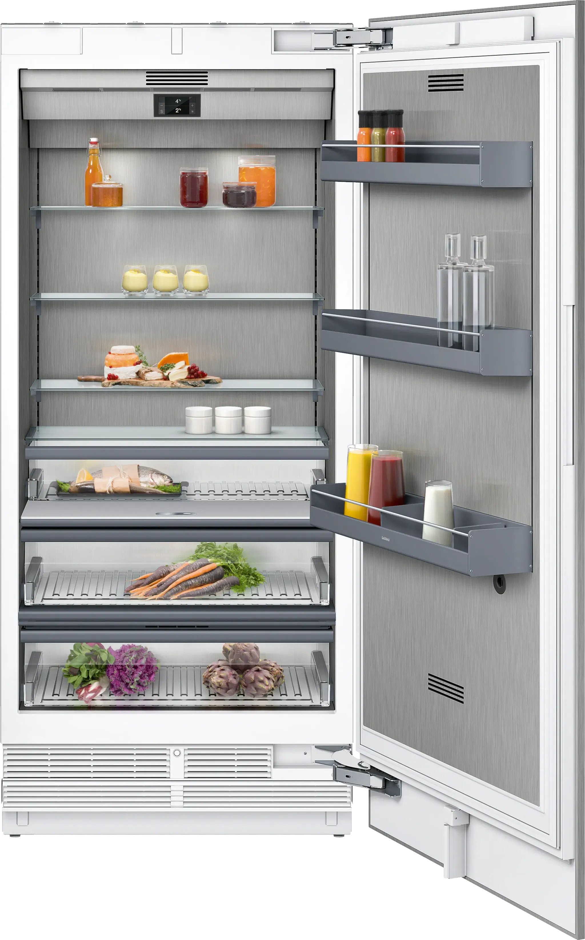 Tủ lạnh vario Gaggenau Series 400 213.4 x 91.4 cm RC492305