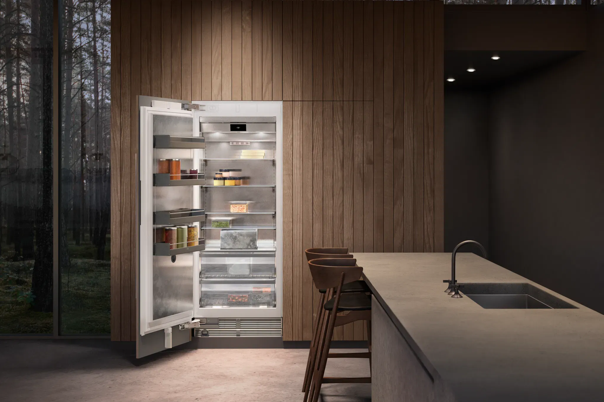 Tủ đông Gaggenau Vario Series 400 RF471306 213.4 x 76.2 cm