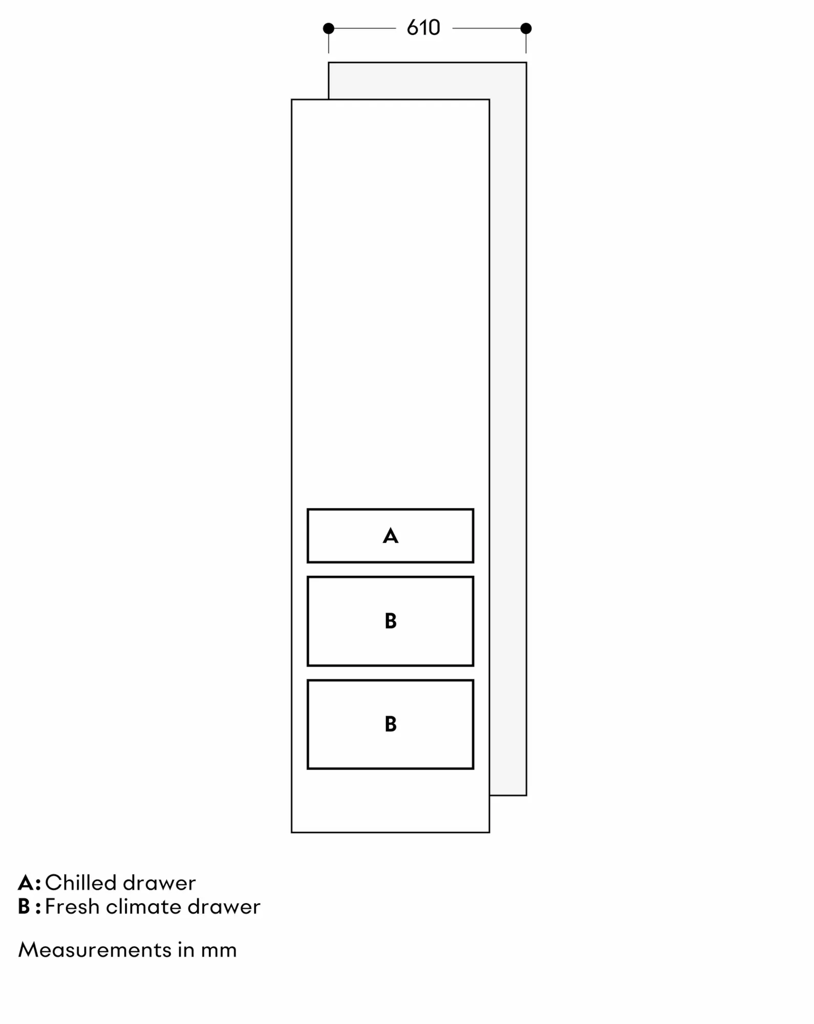 Tủ lạnh Gaggenau Expressive 213.4 x 61 cm RVC467190