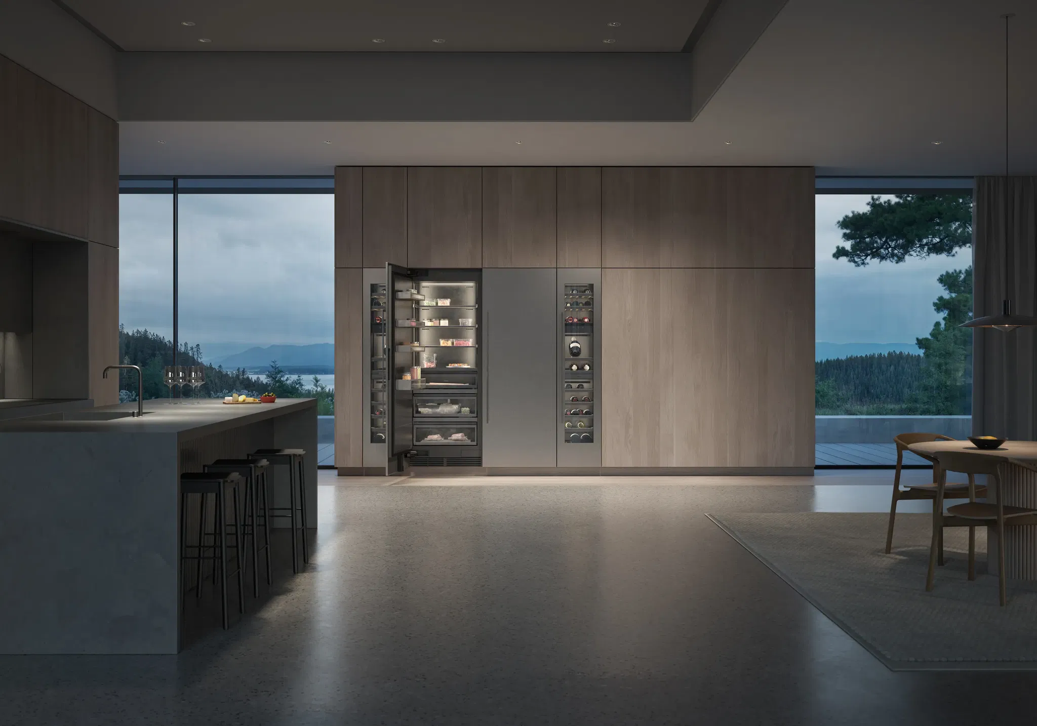 Tủ lạnh Gaggenau Expressive 213.4 x 76.2 cm RVC477190