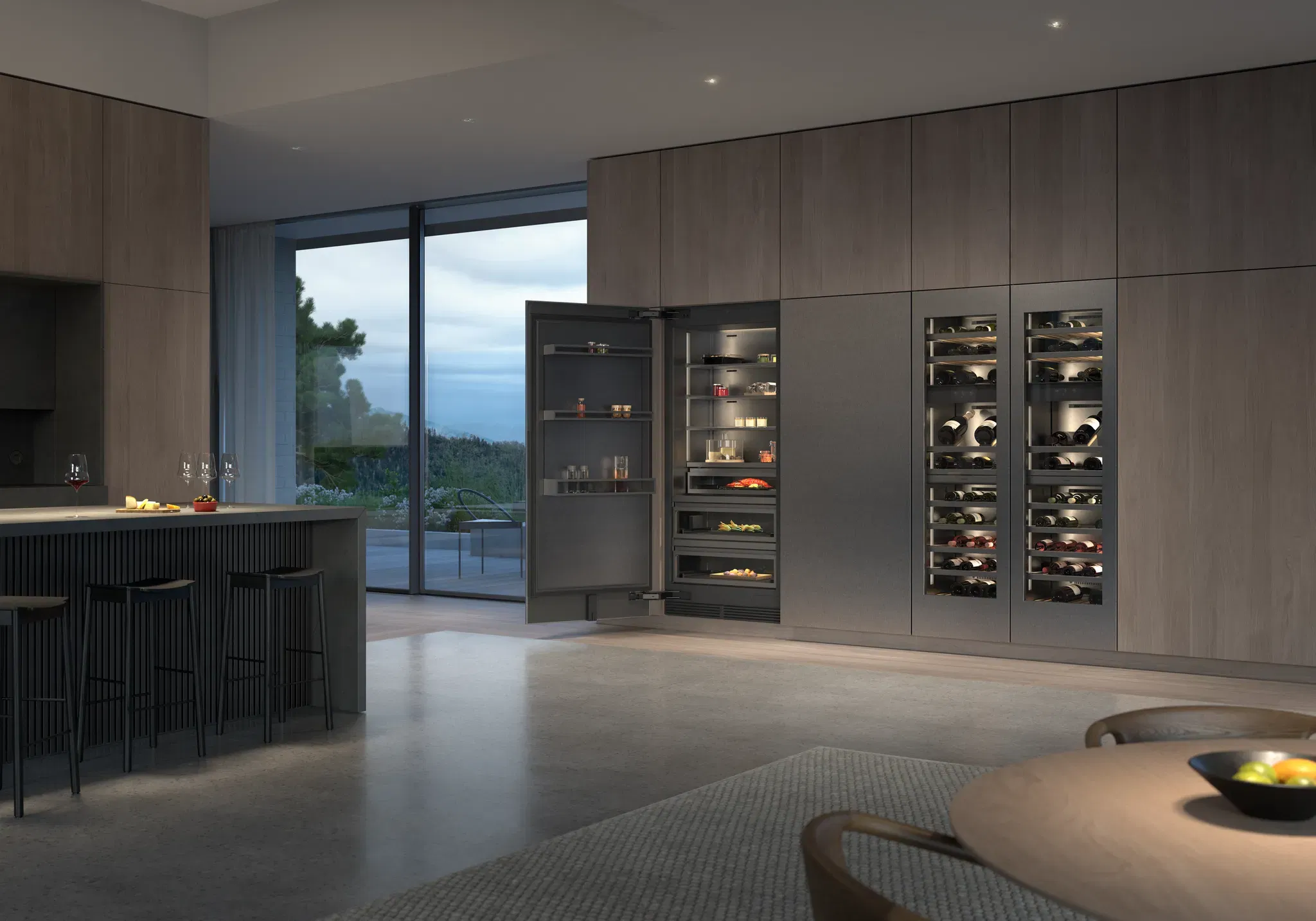 Tủ lạnh Gaggenau Expressive 213.4 x 90 cm RVC497190