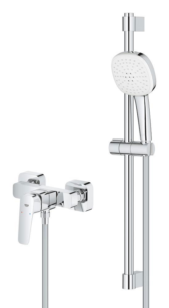 Bộ trộn sen gạt đơn 1/2″ Grohe Cubeo 1018250000 Bộ trộn sen gạt đơn 1/2″ Grohe Cubeo 1018250000