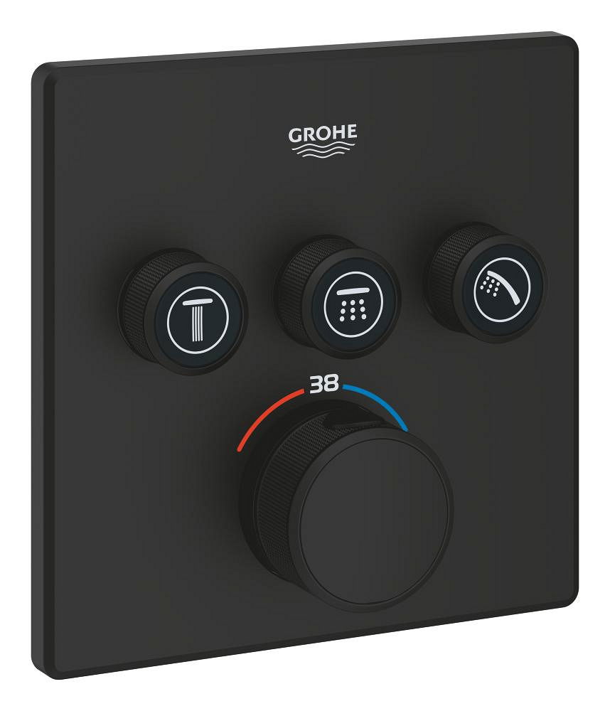 Bộ ổn nhiệt âm tường 3 van Grohe Grohtherm SmartControl 102167KF00