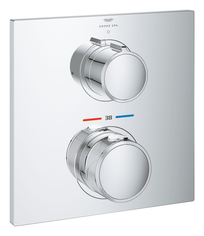 Bộ ổn nhiệt âm tường 1 van Grohe Spa Allure 19380002