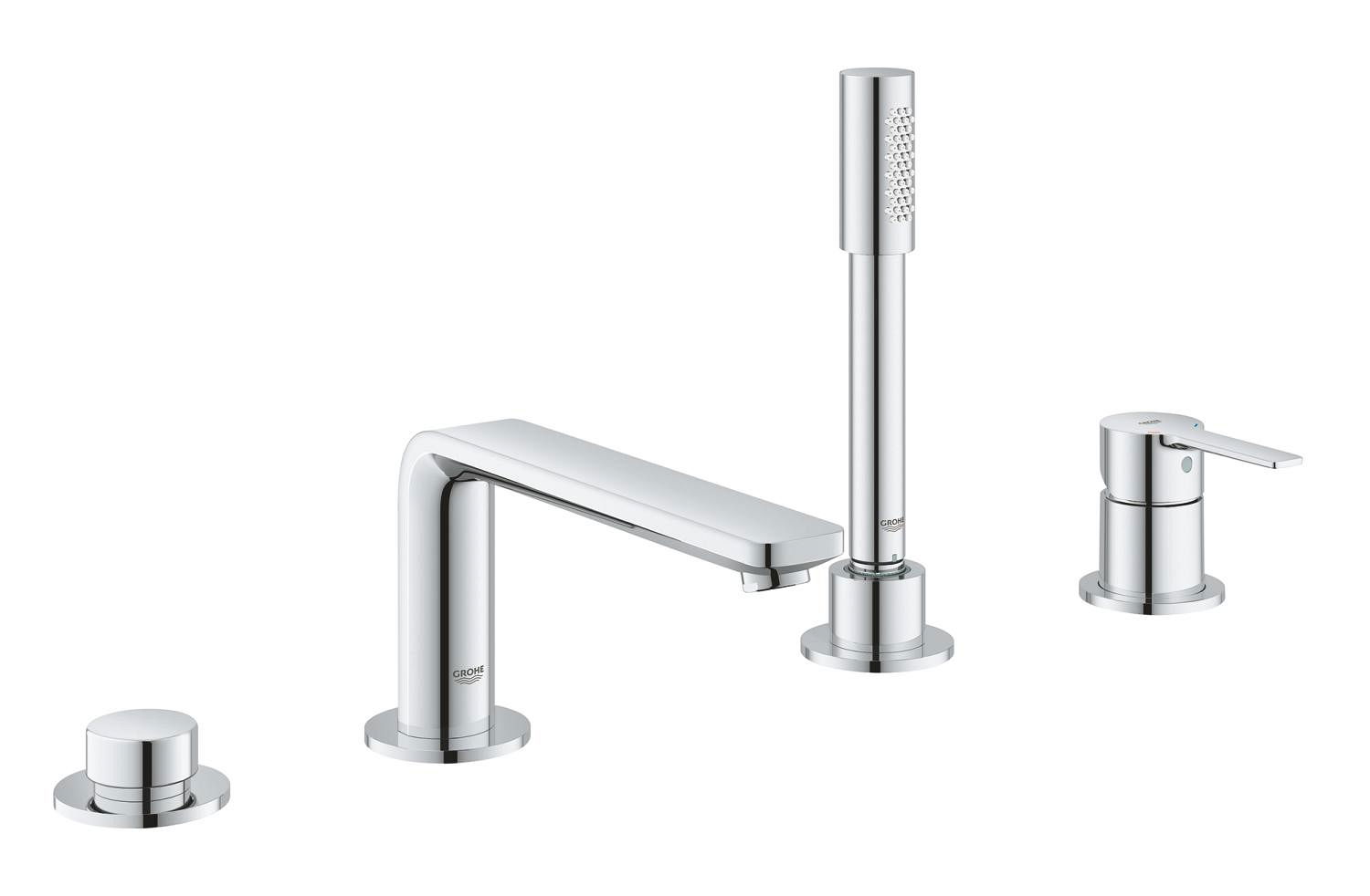 Bộ trộn bồn tắm 4 lỗ gạt đơn Grohe Lineare 19577001