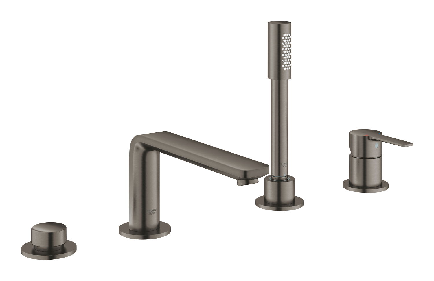 Bộ trộn bồn tắm 4 lỗ gạt đơn Grohe Lineare 19577AL1 Bộ trộn bồn tắm 4 lỗ gạt đơn Grohe Lineare 19577AL1