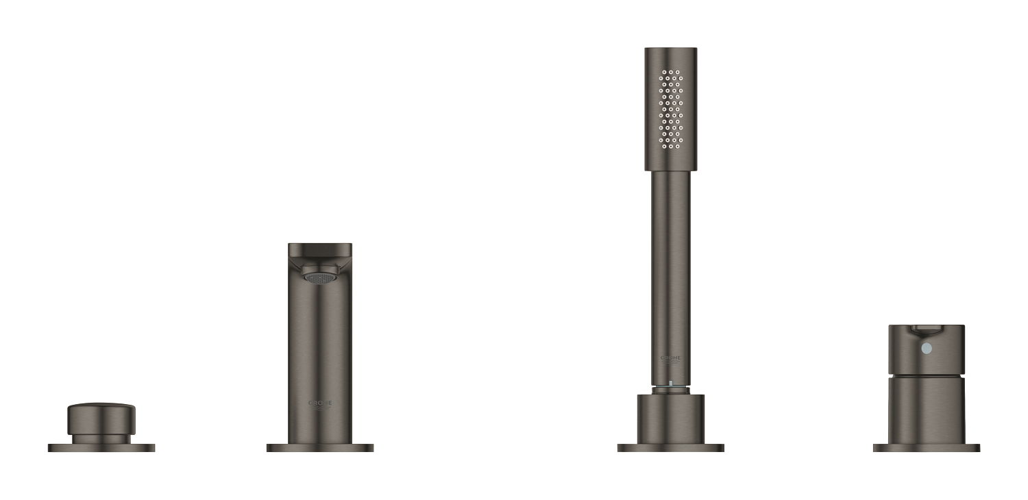 Bộ trộn bồn tắm 4 lỗ gạt đơn Grohe Lineare 19577AL1 Bộ trộn bồn tắm 4 lỗ gạt đơn Grohe Lineare 19577AL1