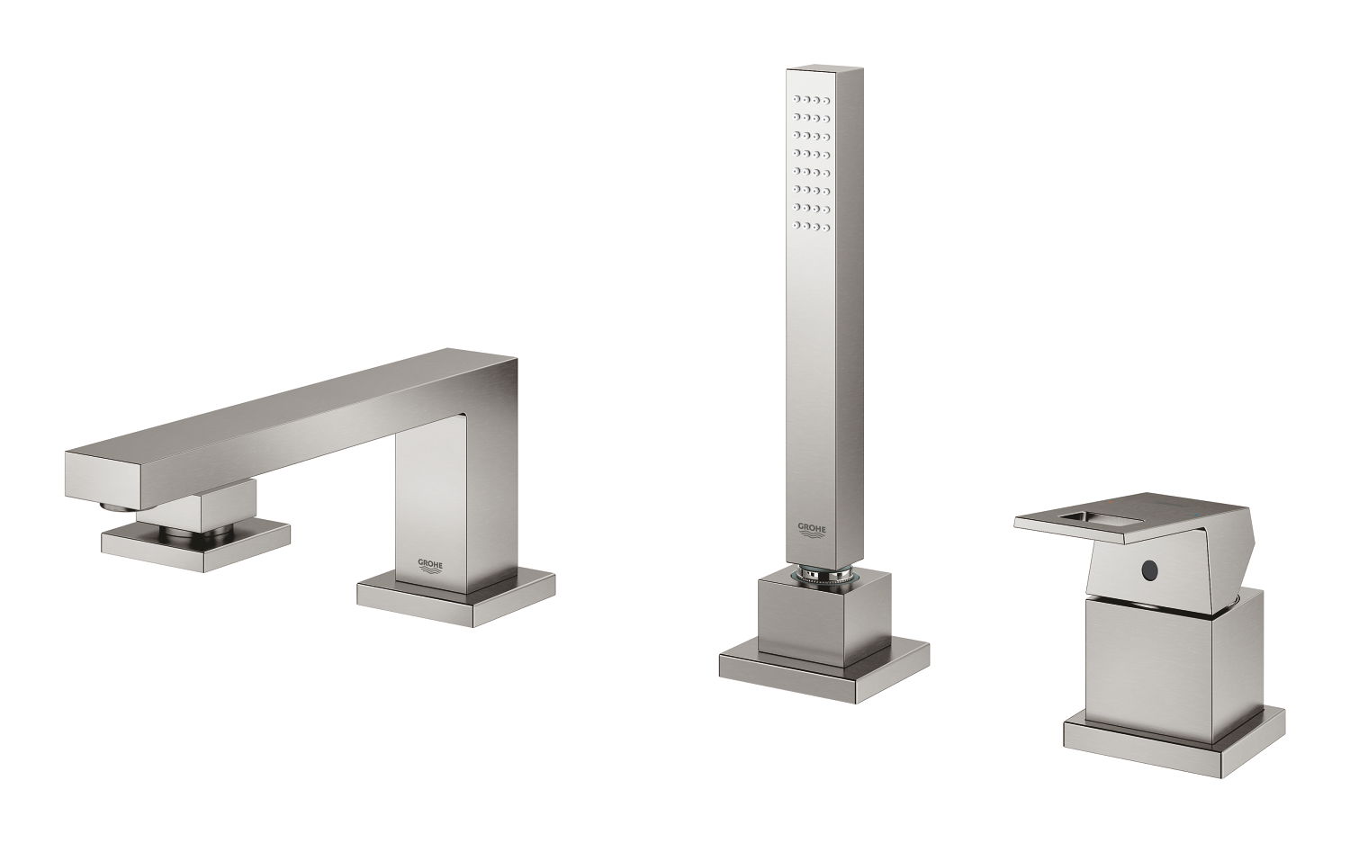 Bộ trộn bồn tắm 4 lỗ gạt đơn Grohe Eurocube 19897DC1