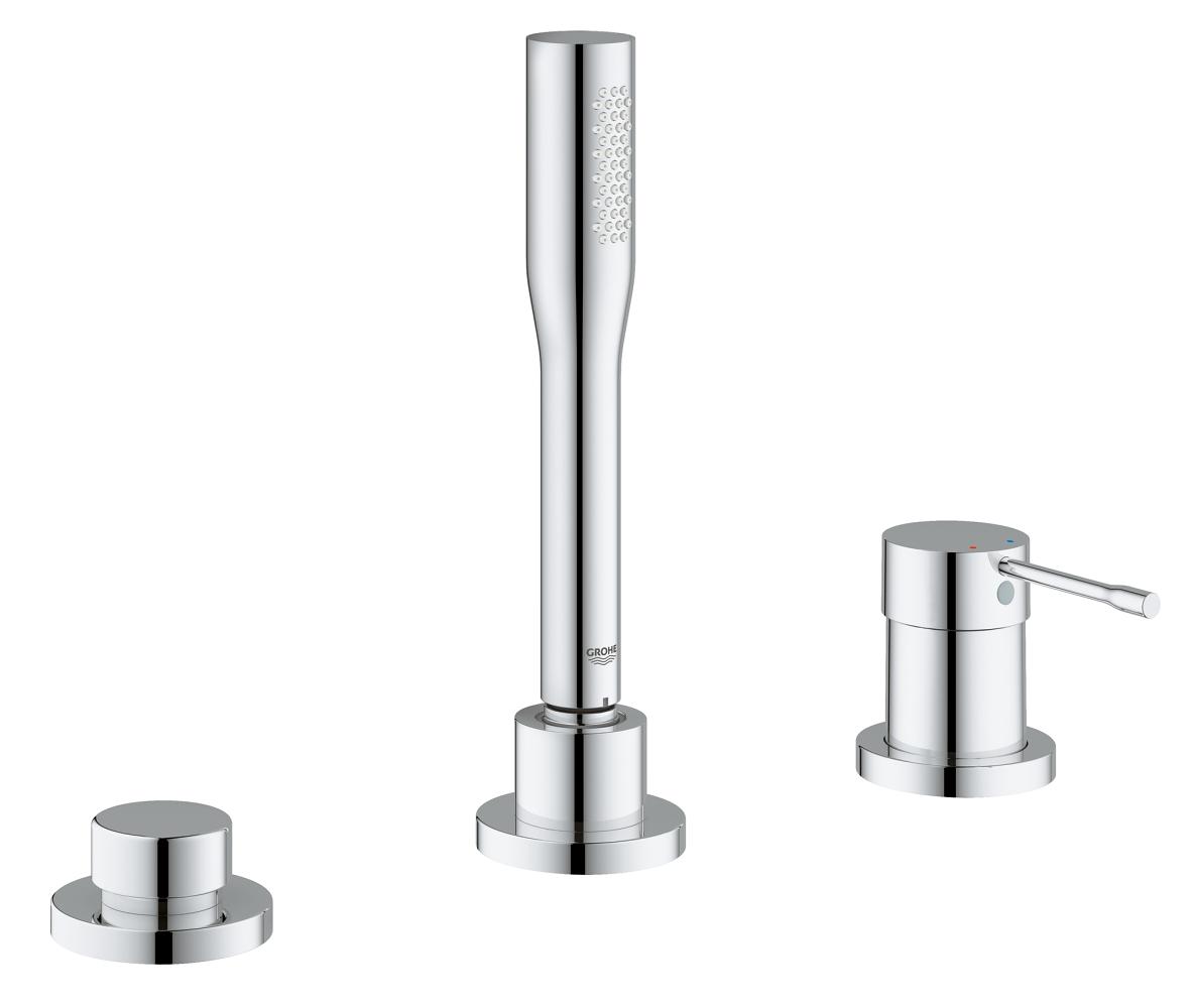 Bộ trộn bồn tắm 3 lỗ gạt đơn Grohe Essence 19976001