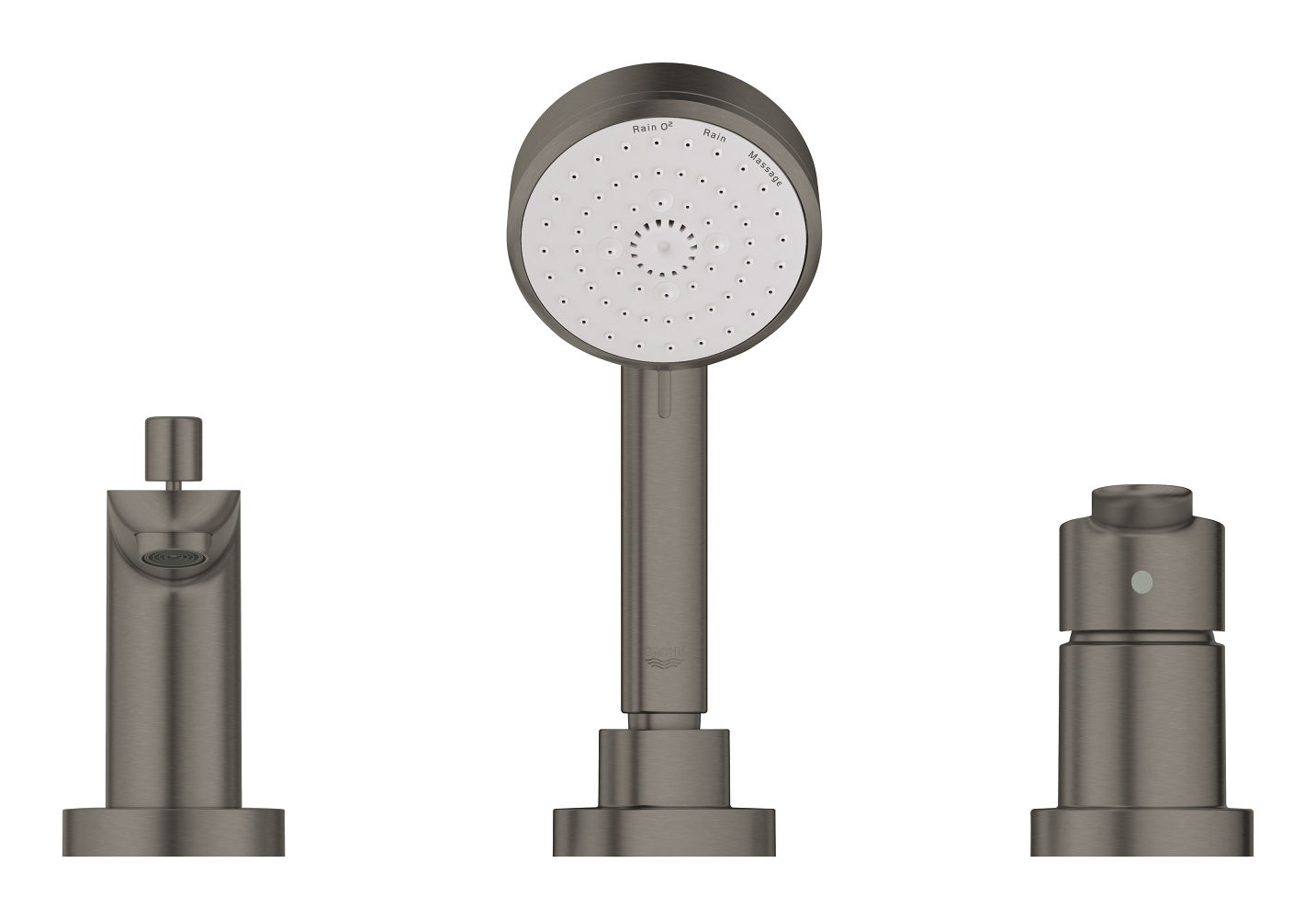 Bộ trộn bồn tắm 3 lỗ Grohe BauEdge 25117ALC