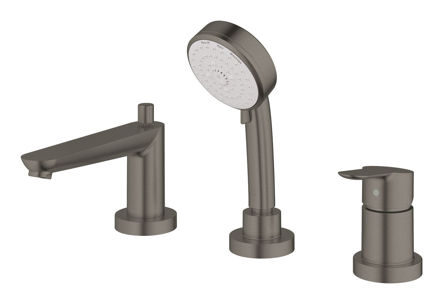 Bộ trộn bồn tắm 3 lỗ Grohe BauEdge 25117ALC