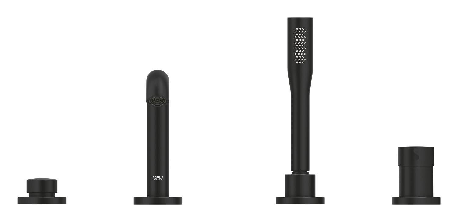 Bộ trộn bồn tắm 4 lỗ gạt đơn Grohe Essence 25251KF1
