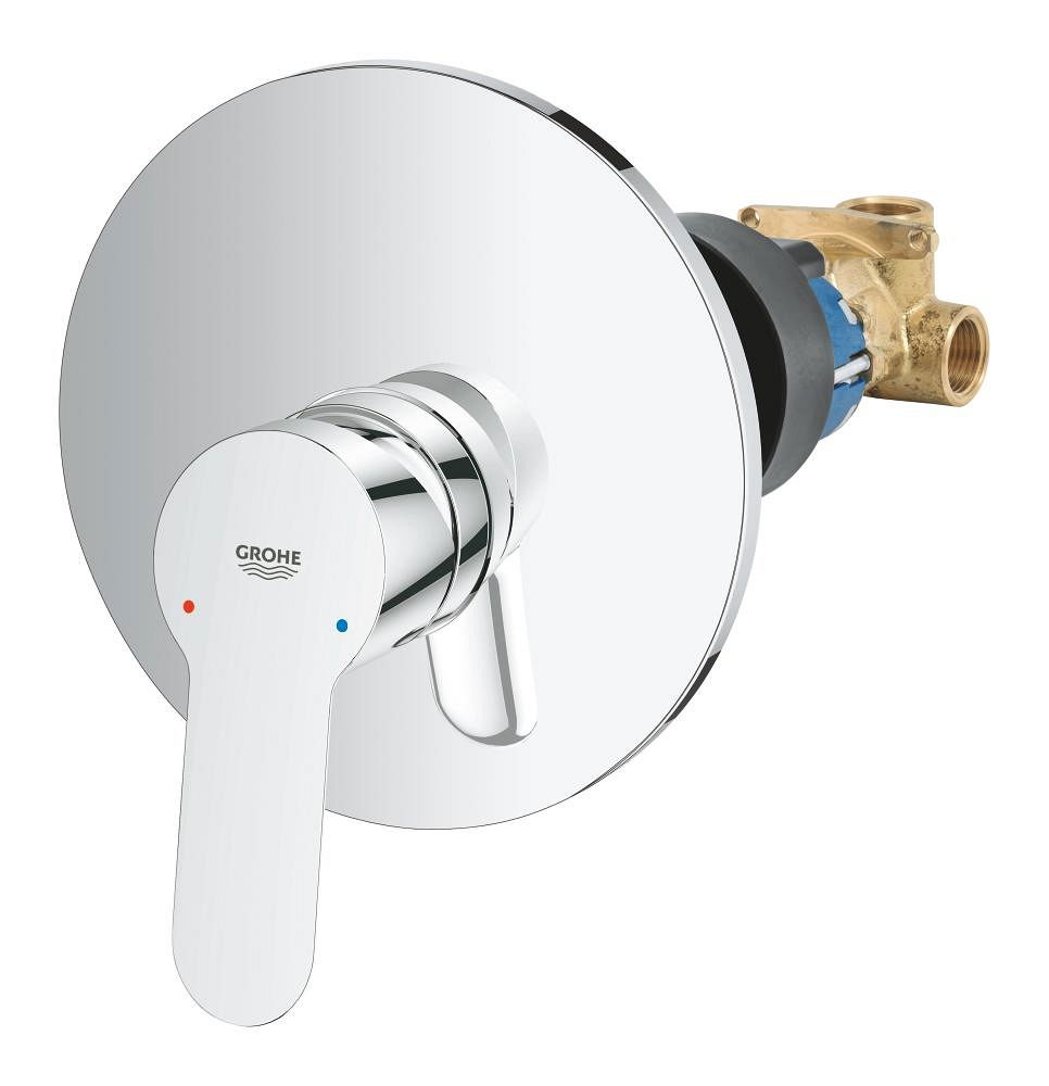 Bộ trộn sen tắm gạt đơn 1/2″ Grohe BauEdge 29078000 Bộ trộn sen tắm gạt đơn 1/2″ Grohe BauEdge 29078000