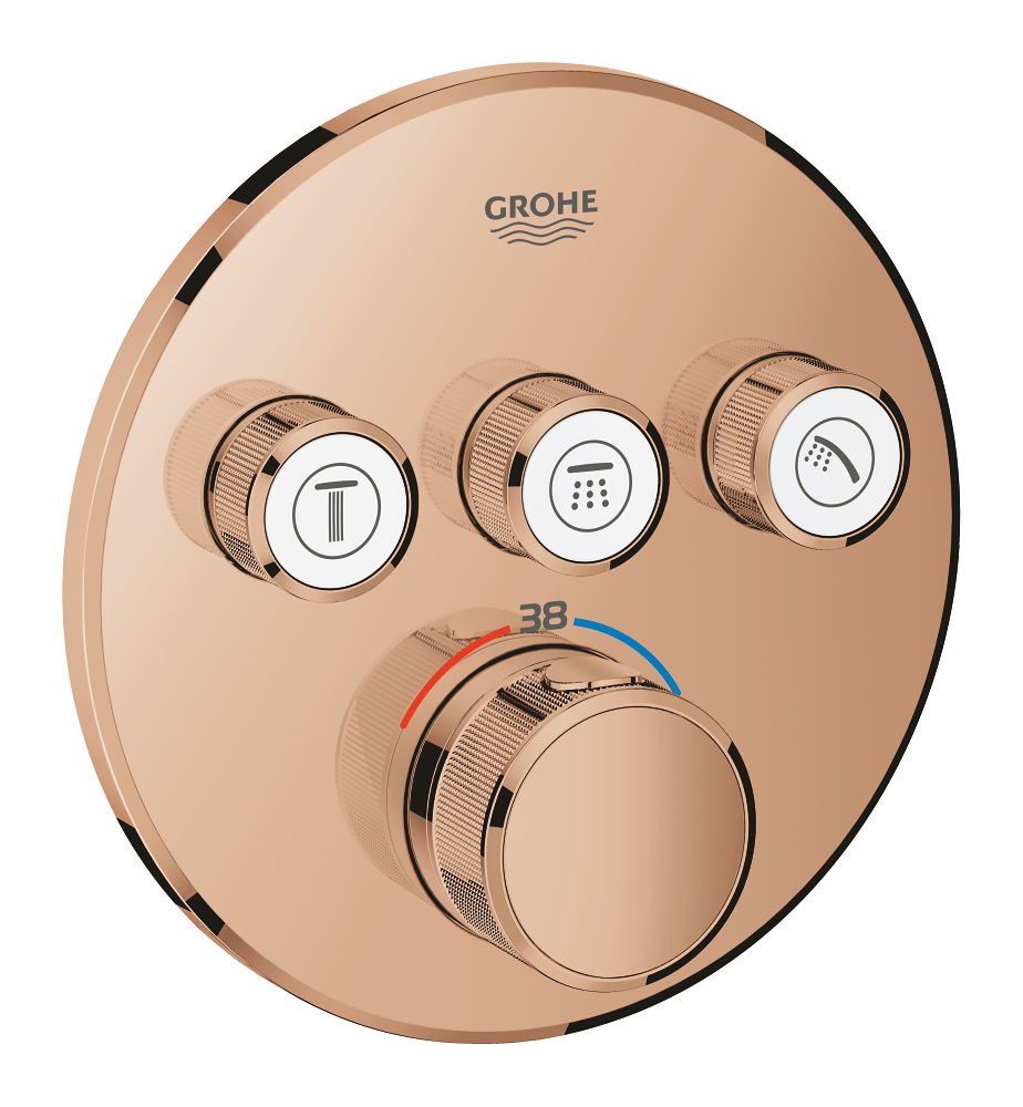 Bộ trộn nhiệt âm tường Grohe 29121DA0