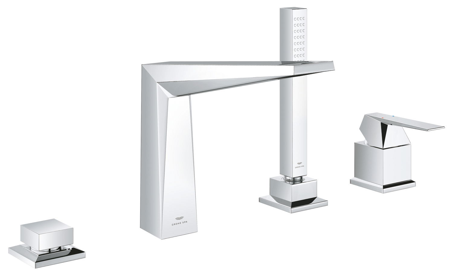 Bộ trộn bồn tắm 4 lỗ gạt đơn Grohe Spa Allure Brilliant 29405000