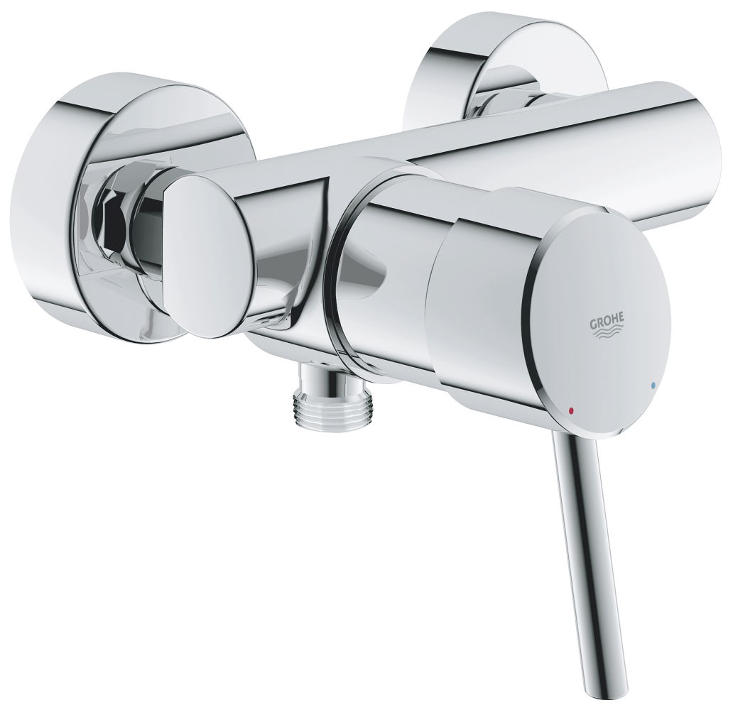 Bộ trộn sen tắm gạt đơn 1/2″ Grohe Concetto 32210001 Bộ trộn sen tắm gạt đơn 1/2″ Grohe Concetto 32210001