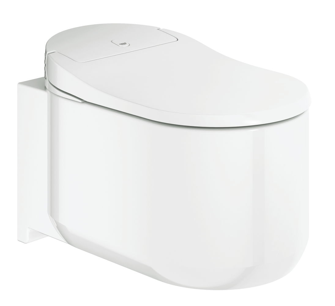 Bồn cầu thông minh treo tường két âm Grohe Sensia Arena 39354SH1