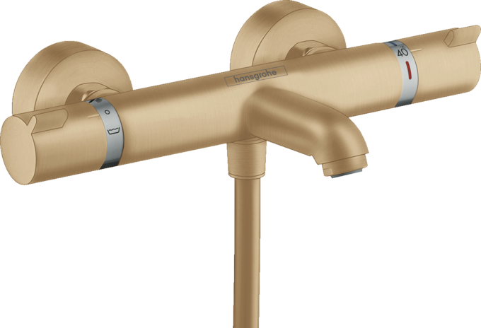 Bộ ổn nhiệt bồn tắm Hansgrohe Ecostat Comfort 13114140 Brushed Bronze