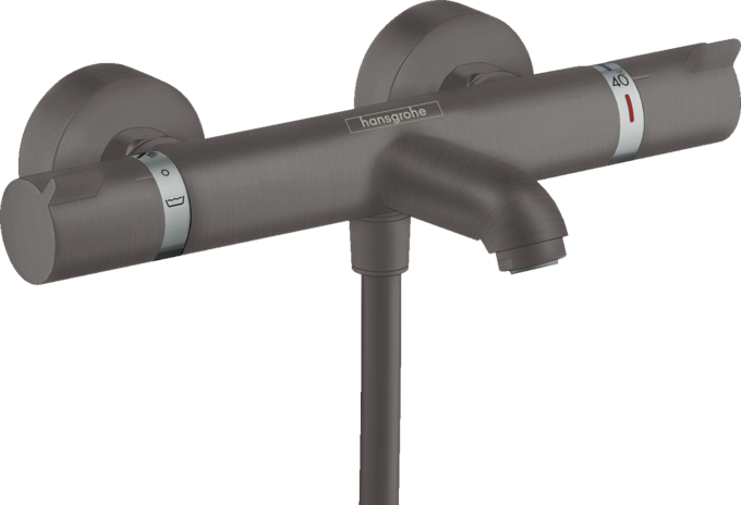 Bộ ổn nhiệt bồn tắm Hansgrohe Ecostat Comfort 13114340 Brushed Black Chrome