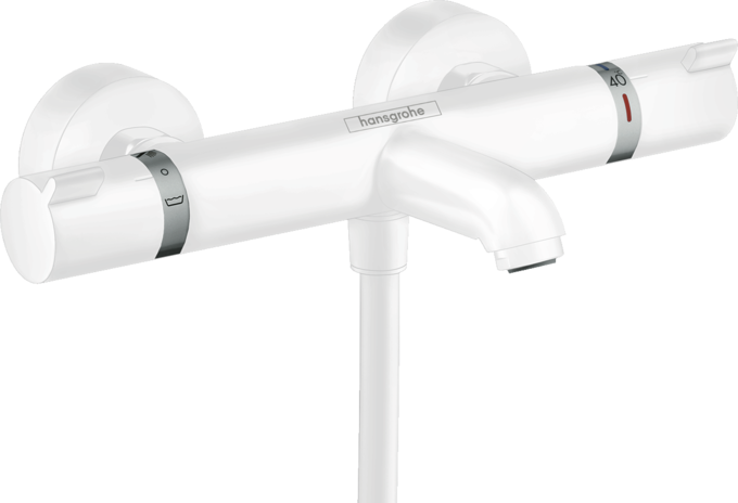 Bộ ổn nhiệt bồn tắm Hansgrohe Ecostat Comfort 13114700 Matt White