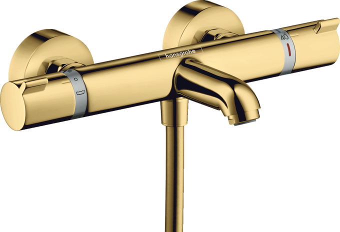 Bộ ổn nhiệt bồn tắm Hansgrohe Ecostat Comfort 13114990 Polished Gold Optic