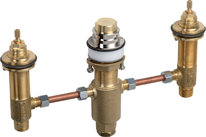 Bộ trộn bồn tắm gắn thành Hansgrohe 13233180