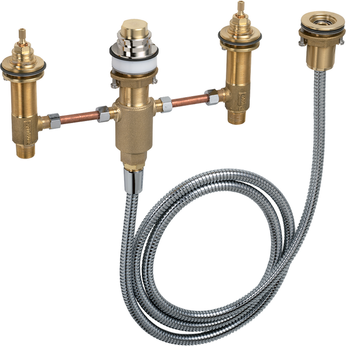 Bộ trộn bồn tắm gắn thành Hansgrohe 13244180