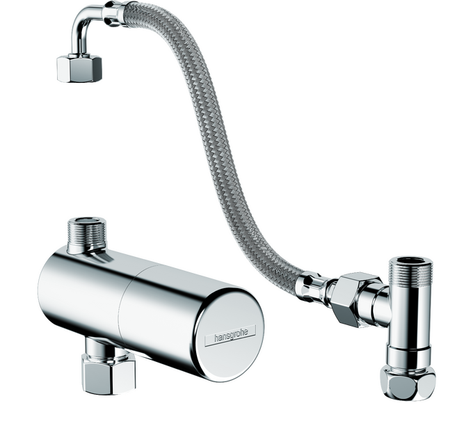 Bộ điều nhiệt dưới chậu lắp nổi Hansgrohe Ecostat 15346000 Chrome