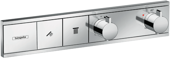 Bộ điều nhiệt âm tường 2 chức năng Hansgrohe RainSelect 15380000 Chrome