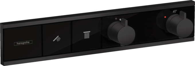 Bộ điều nhiệt âm tường 2 chức năng Hansgrohe RainSelect 15380670 Matt Black