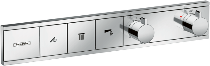 Bộ điều nhiệt âm tường 3 chức năng Hansgrohe RainSelect 15381000 Chrome