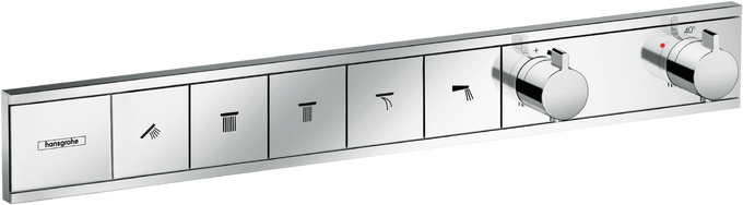 Bộ điều nhiệt âm tường 5 chức năng Hansgrohe RainSelect 15384000 Chrome