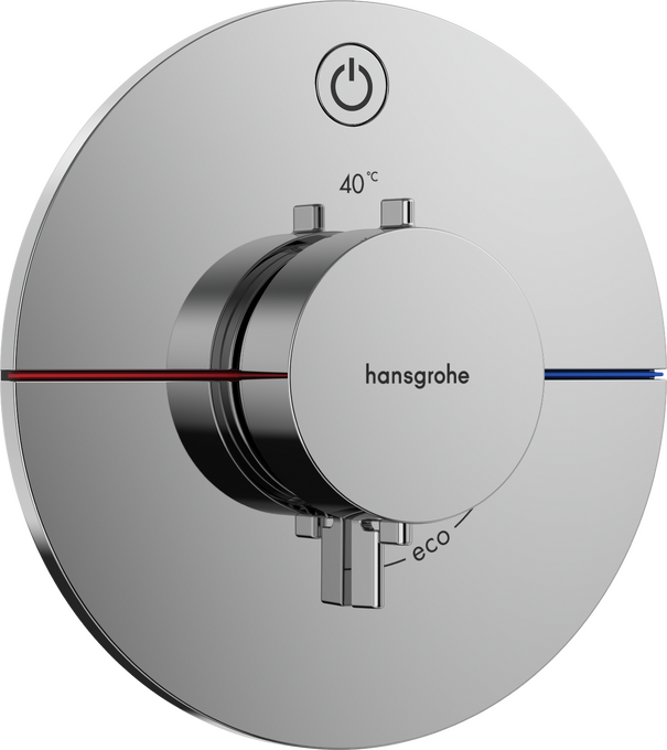 Bộ điều nhiệt âm tường 1 chức năng Hansgrohe ShowerSelect Comfort S 15553000 Chrome