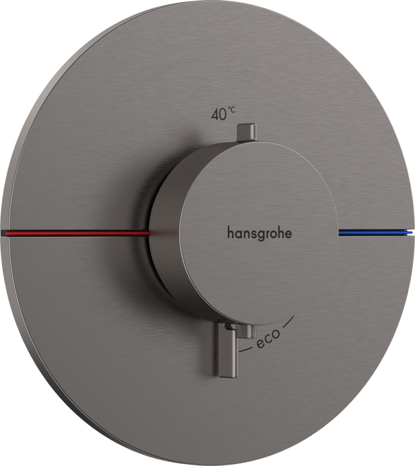 Bộ điều nhiệt âm tường Hansgrohe ShowerSelect Comfort S 15559340 Brushed Black Chrome