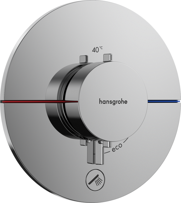 Bộ điều nhiệt âm tường 1 chức năng Hansgrohe ShowerSelect Comfort S 15562000 Chrome