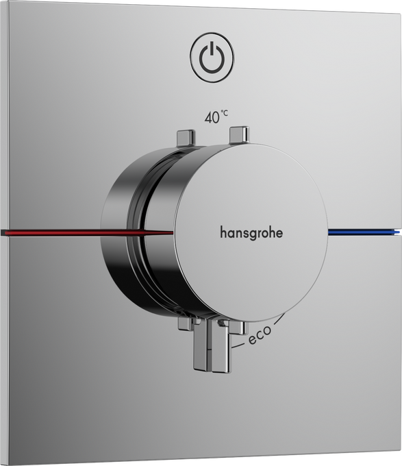 Bộ điều nhiệt âm tường 1 chức năng Hansgrohe ShowerSelect Comfort E 15571000 Chrome