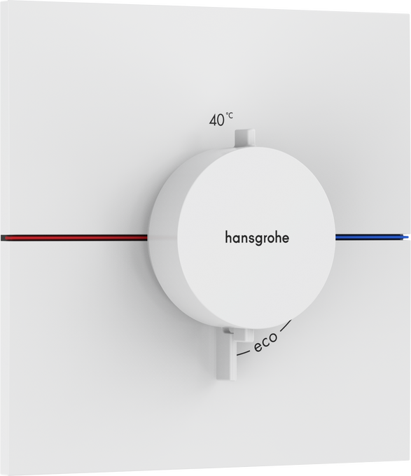 Bộ điều nhiệt âm tường Hansgrohe ShowerSelect Comfort E 15574700 Matt White
