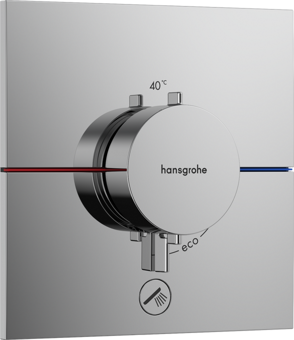 Bộ điều nhiệt âm tường 1 chức năng Hansgrohe ShowerSelect Comfort E 15575000 Chrome