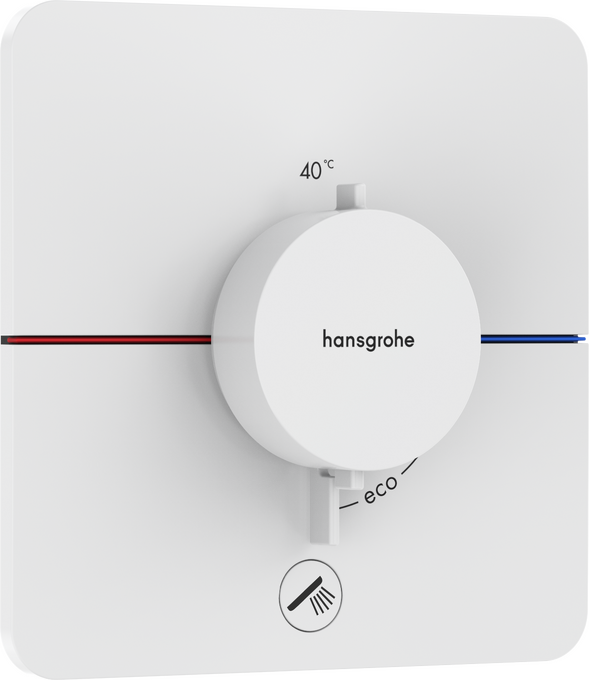 Bộ điều nhiệt âm tường 1 chức năng Hansgrohe ShowerSelect Comfort Q 15589700 Matt White