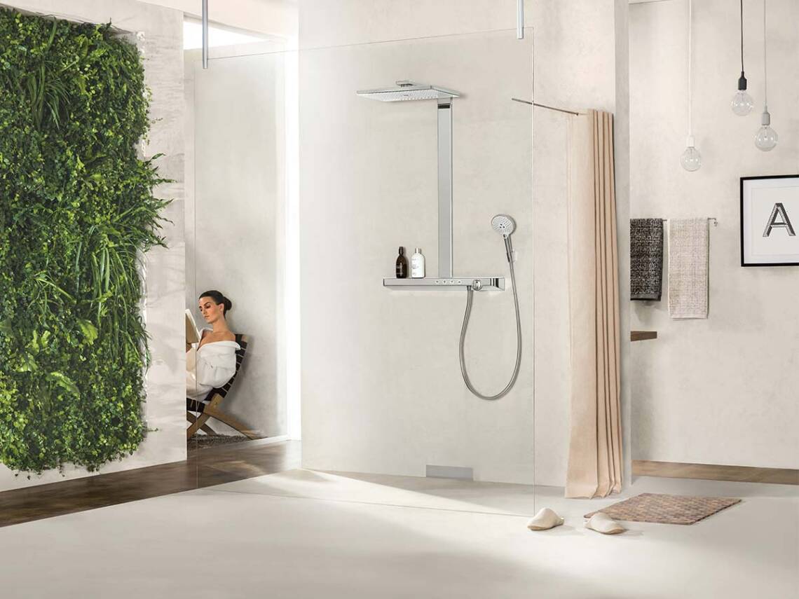 Sen tắm mưa XXL của hansgrohe.